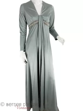 60s/70s Maxi Dress - sm, med