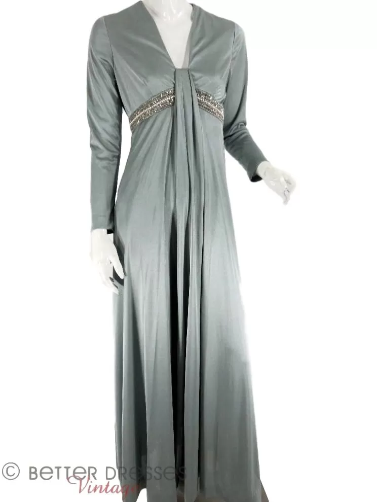 60s/70s Maxi Dress - sm, med