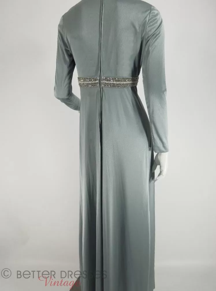 60s/70s Maxi Dress - sm, med