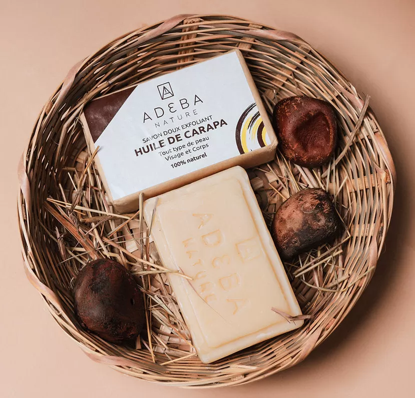 ADEBA Carapa Oil Exfoliating Soap