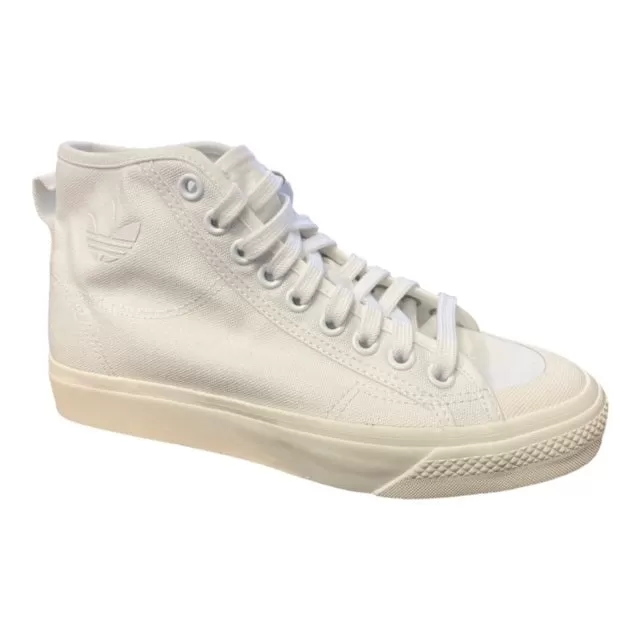 Adidas Originals Nizza Hi H01110 white men's canvas high sneakers shoe