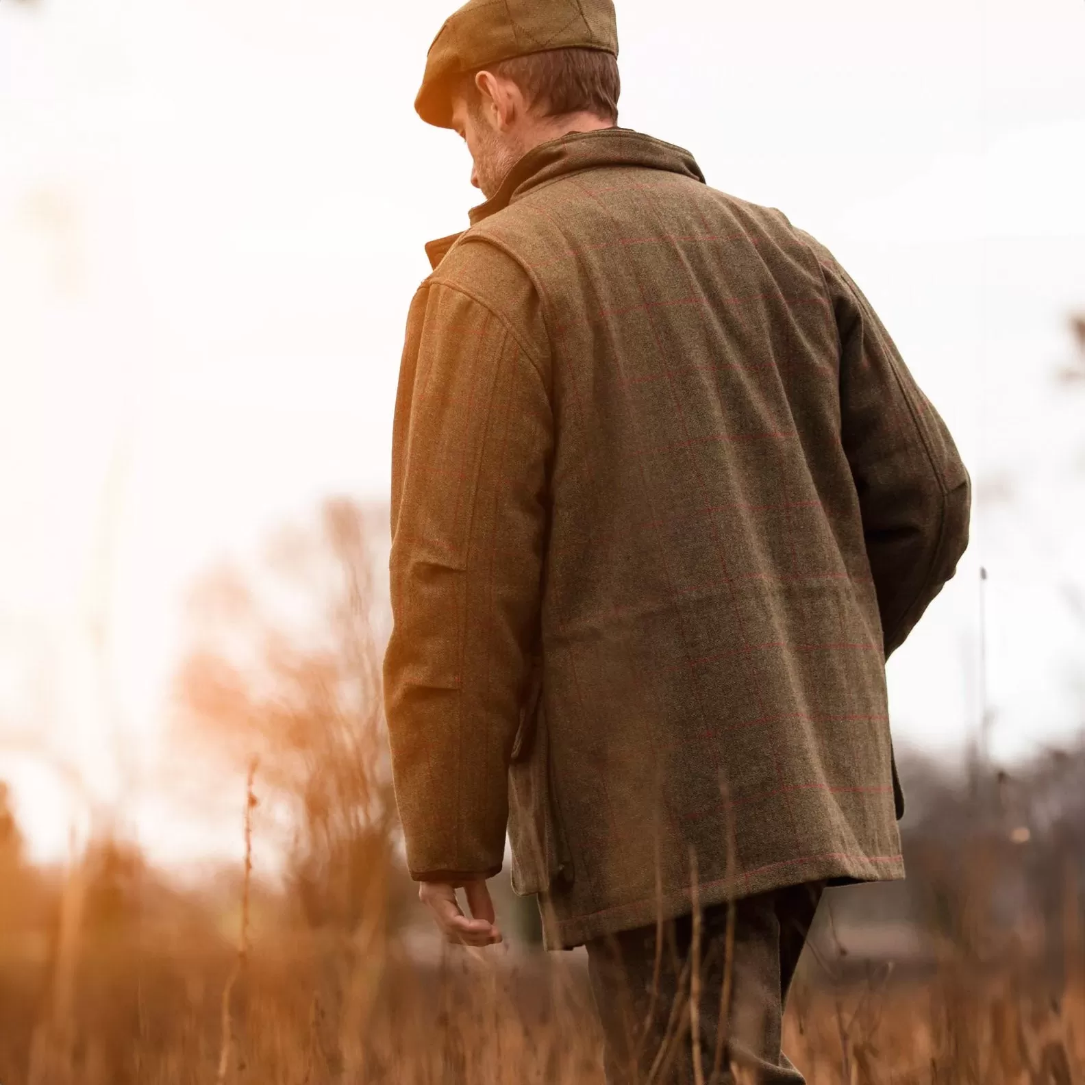 Alan Paine Combrook Men's Tweed Flat Cap