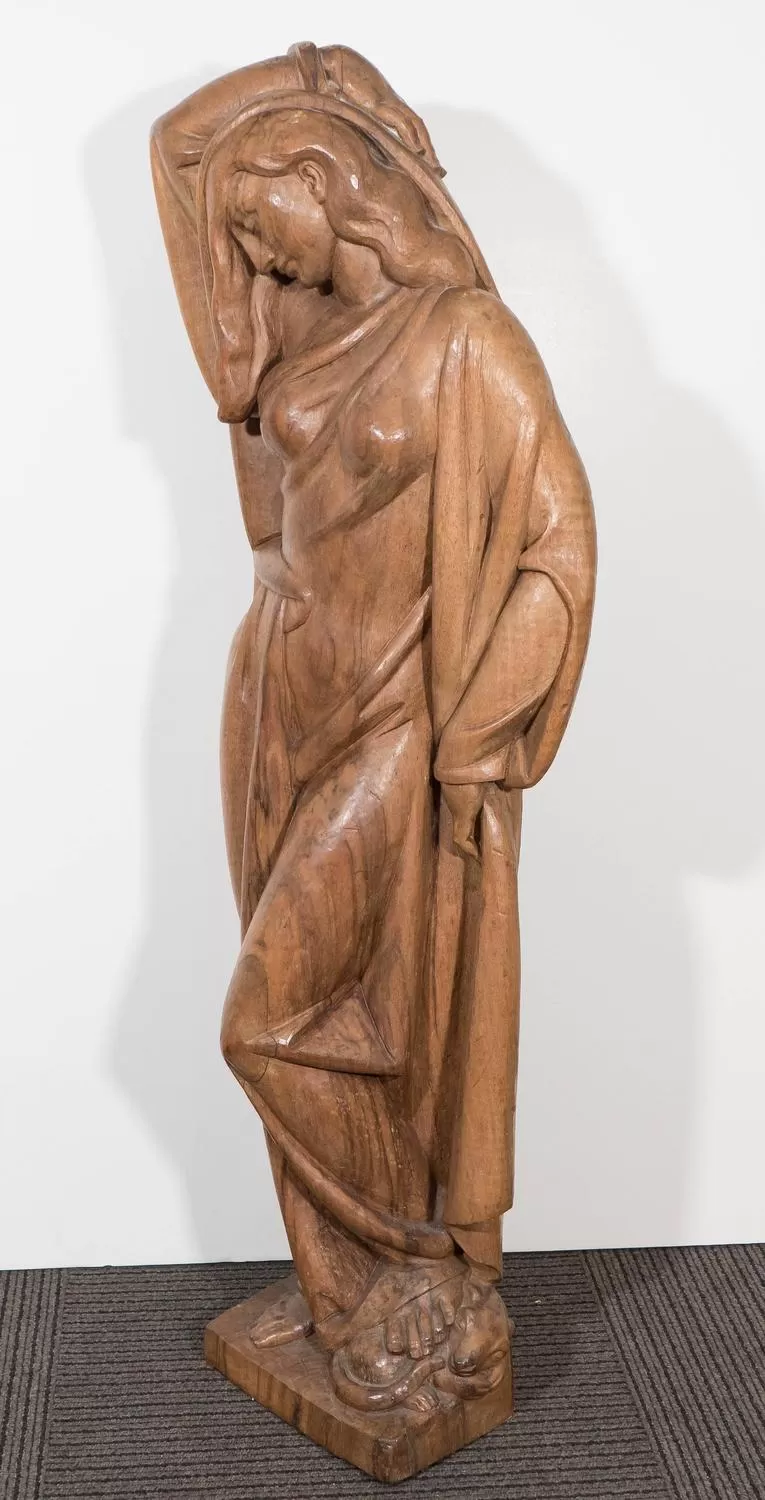 Albert Wein Attributed Modernist Sculpture of a Standing Female