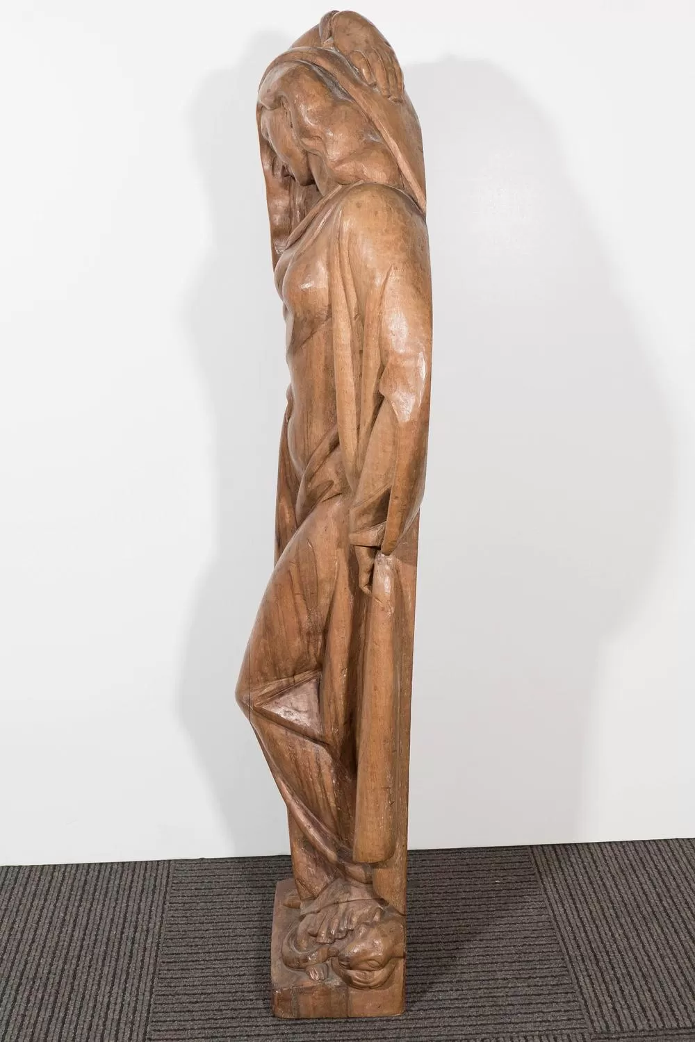 Albert Wein Attributed Modernist Sculpture of a Standing Female