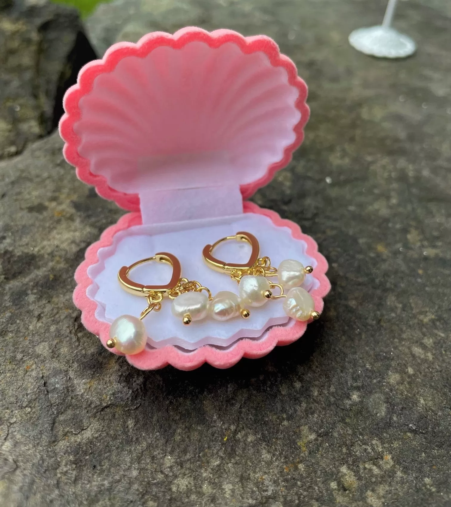 Alice Rose Jewellery - Charlotte Pearl Earrings