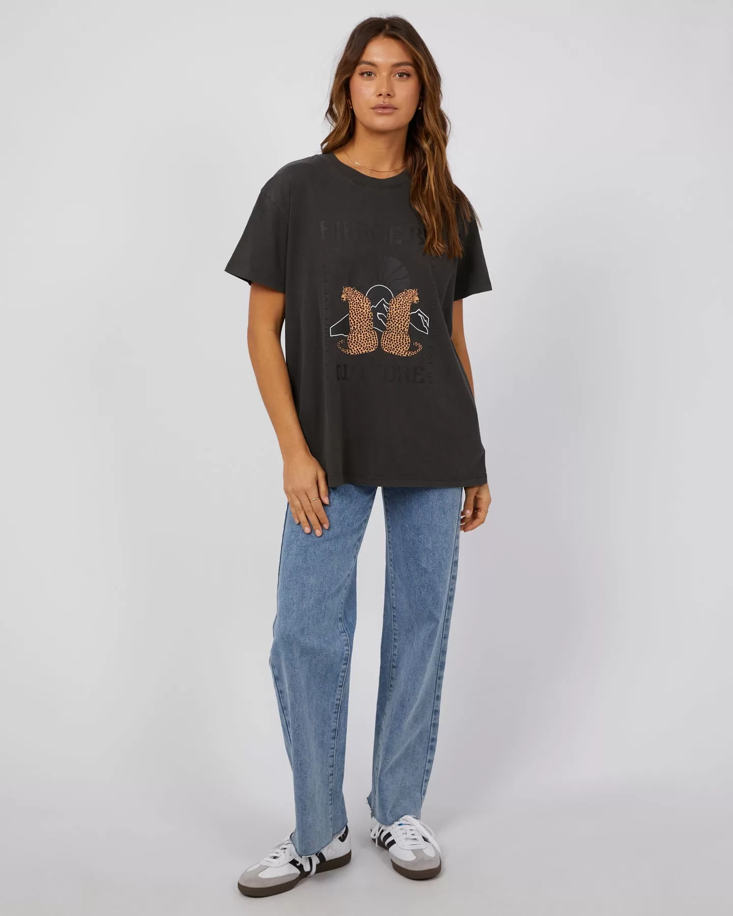 All about Eve Fierce Standard Tee - Washed Black