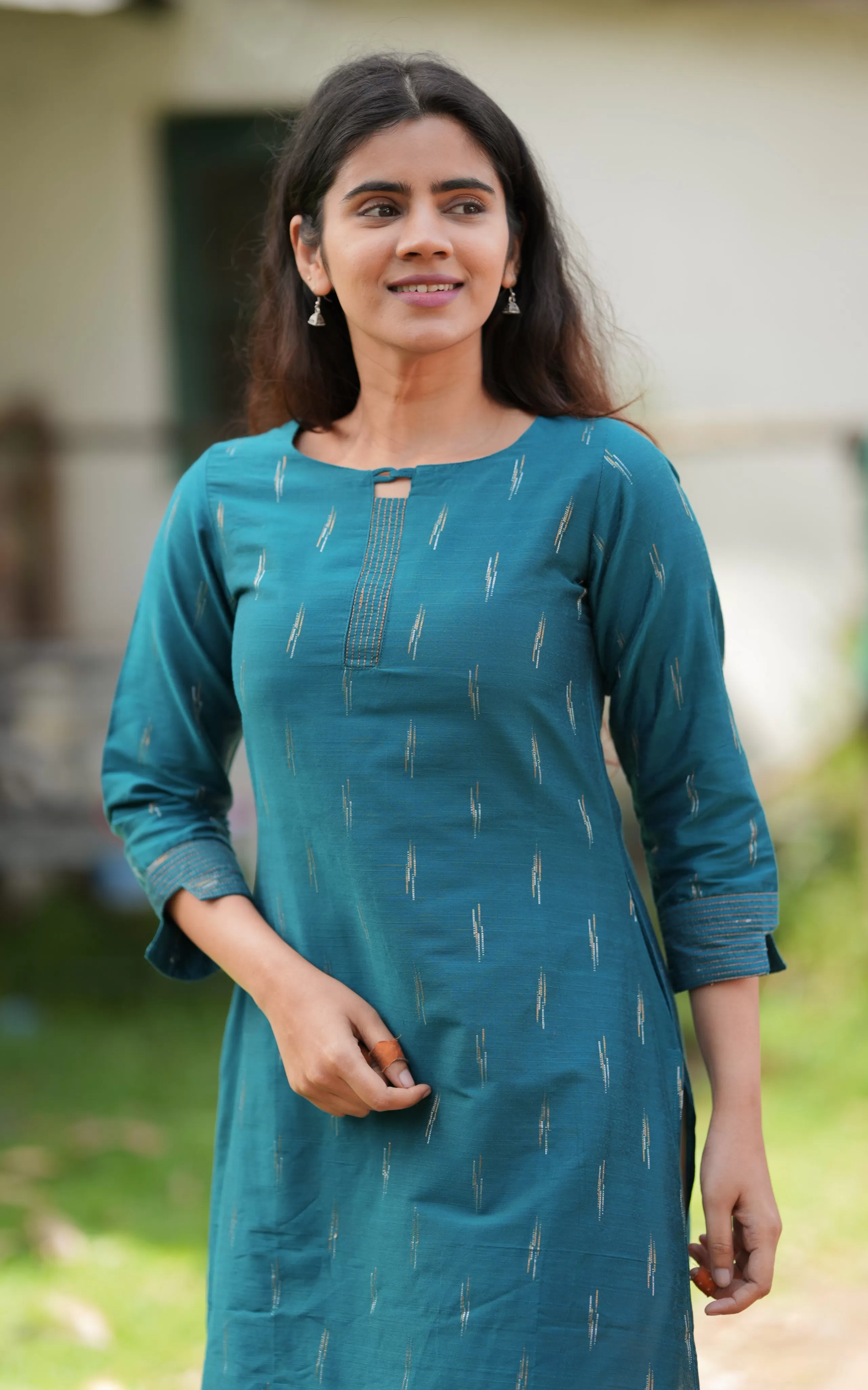 Anamika Teal Blue