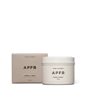 APFR Travel Tin Candle "Oakmoss & Amber"