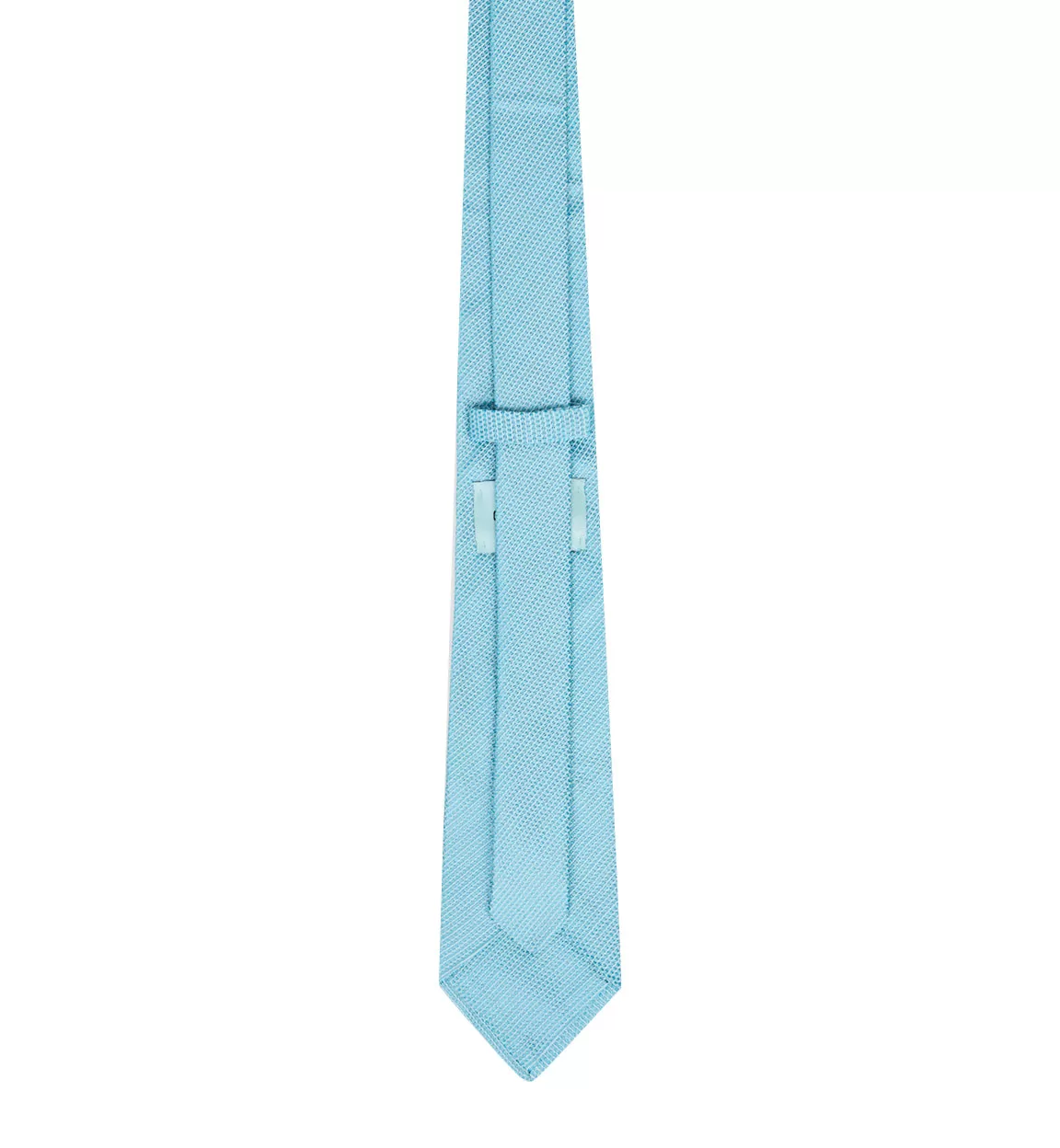 Aqua Grenadine Silk Tie