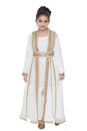 Arabian Cardigan Gown For Kids