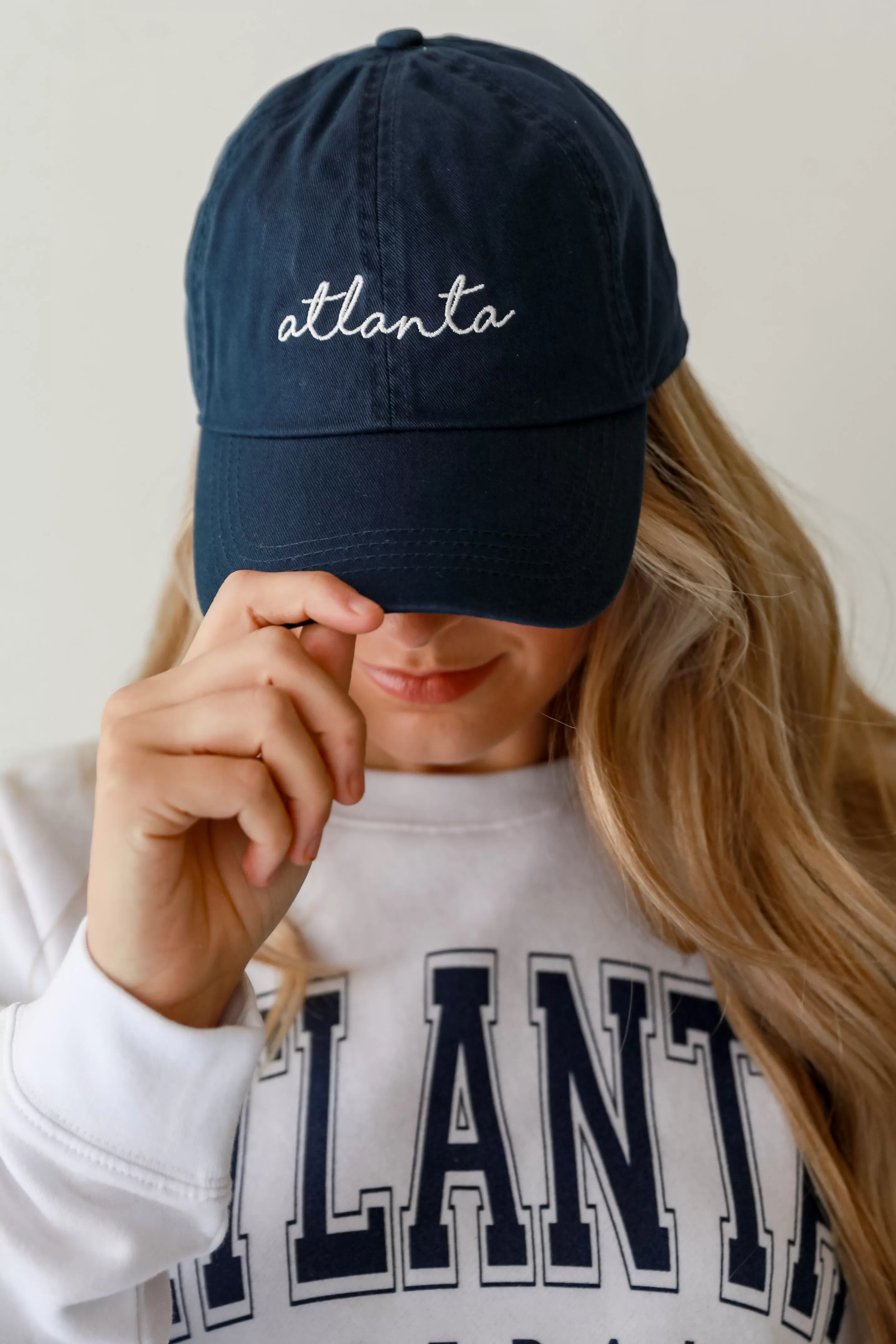 Atlanta Script Embroidered Hat