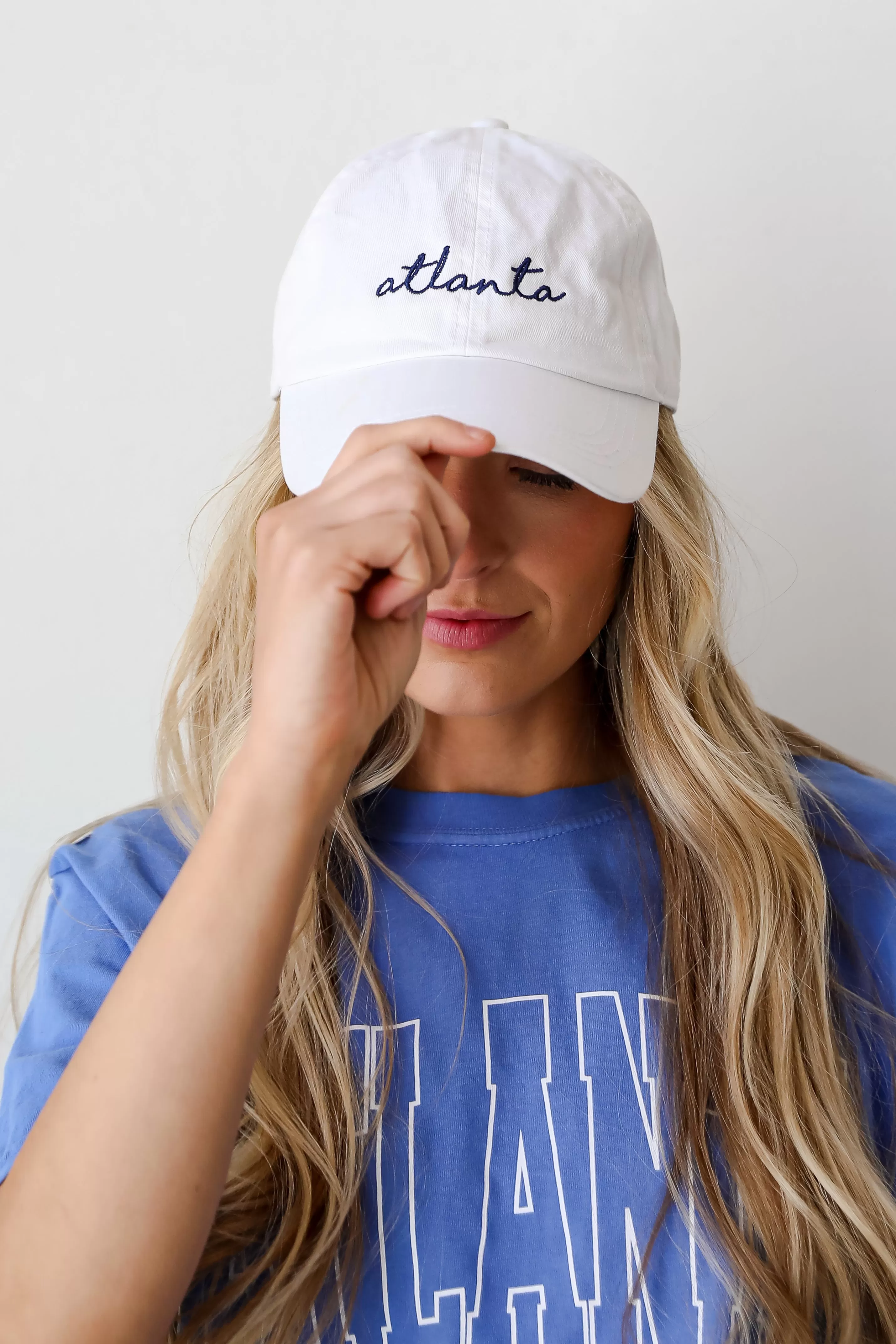 Atlanta Script Embroidered Hat