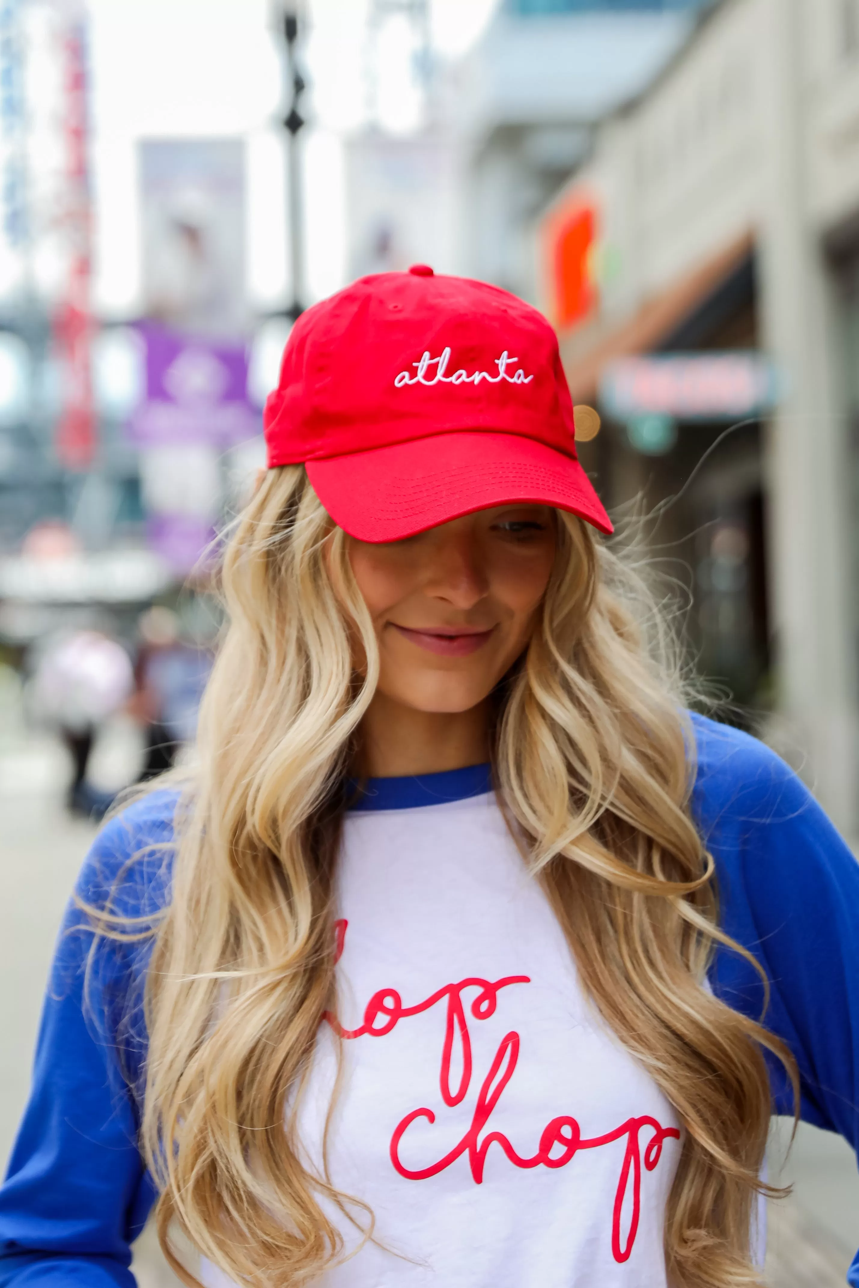 Atlanta Script Embroidered Hat