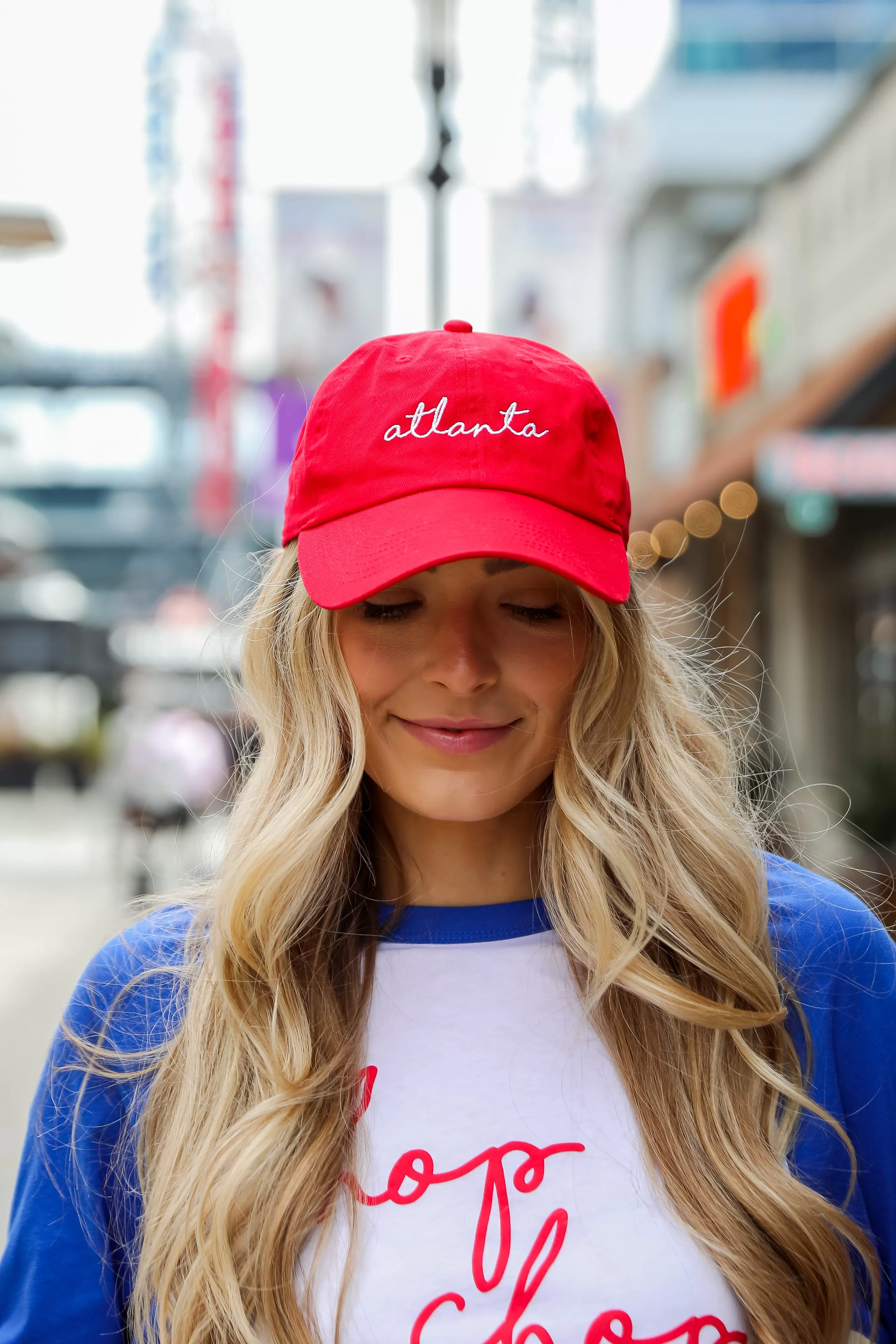 Atlanta Script Embroidered Hat