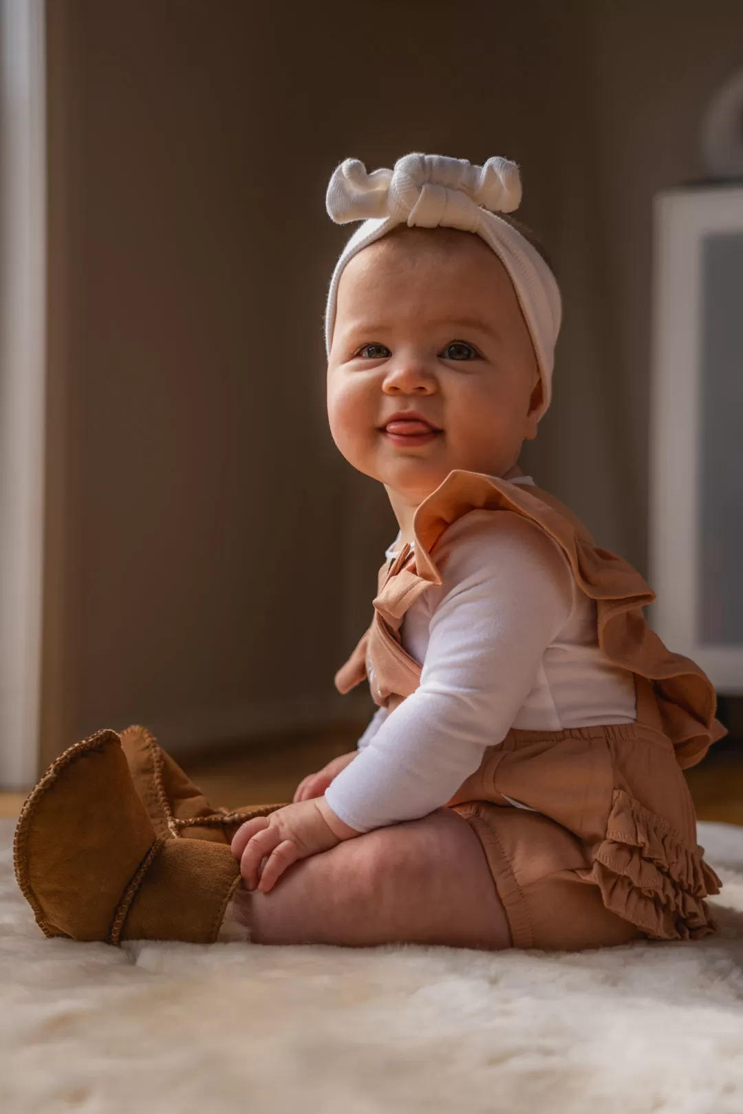 Baby Booties 0-24 Months - Handmade Premium Australian Merino Wool & Sheepskin