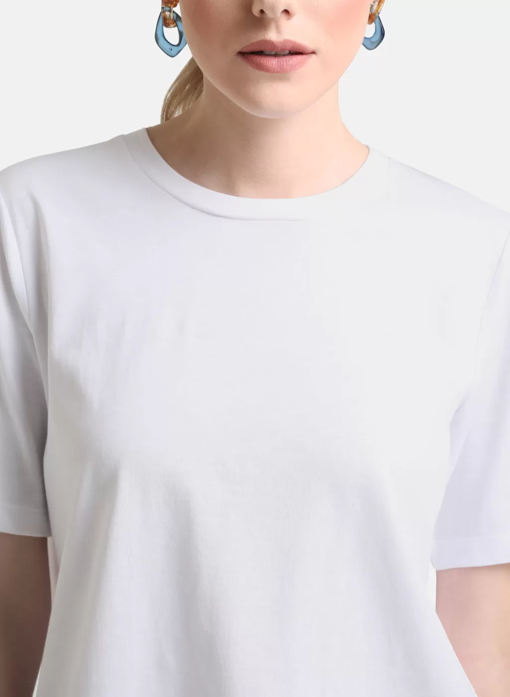 Basic Round Neck Half Sleeves T-Shirt