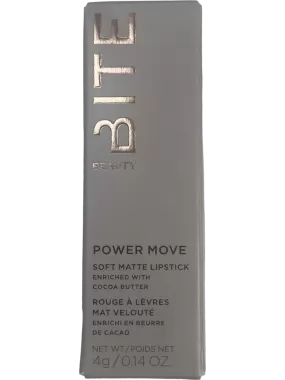 Bite Beauty Sesame Power Move Soft Matte Lipstick Hydrating Vegan 0.14 Oz BNIB