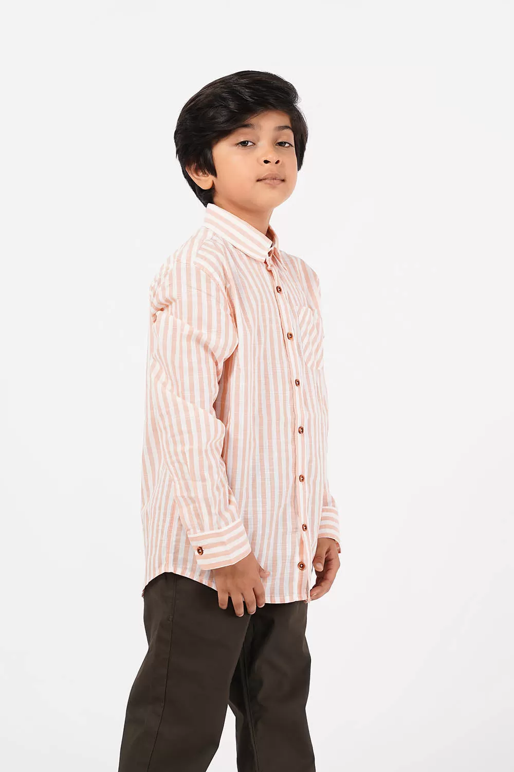 Boy's Long Sleeves Casual Shirt