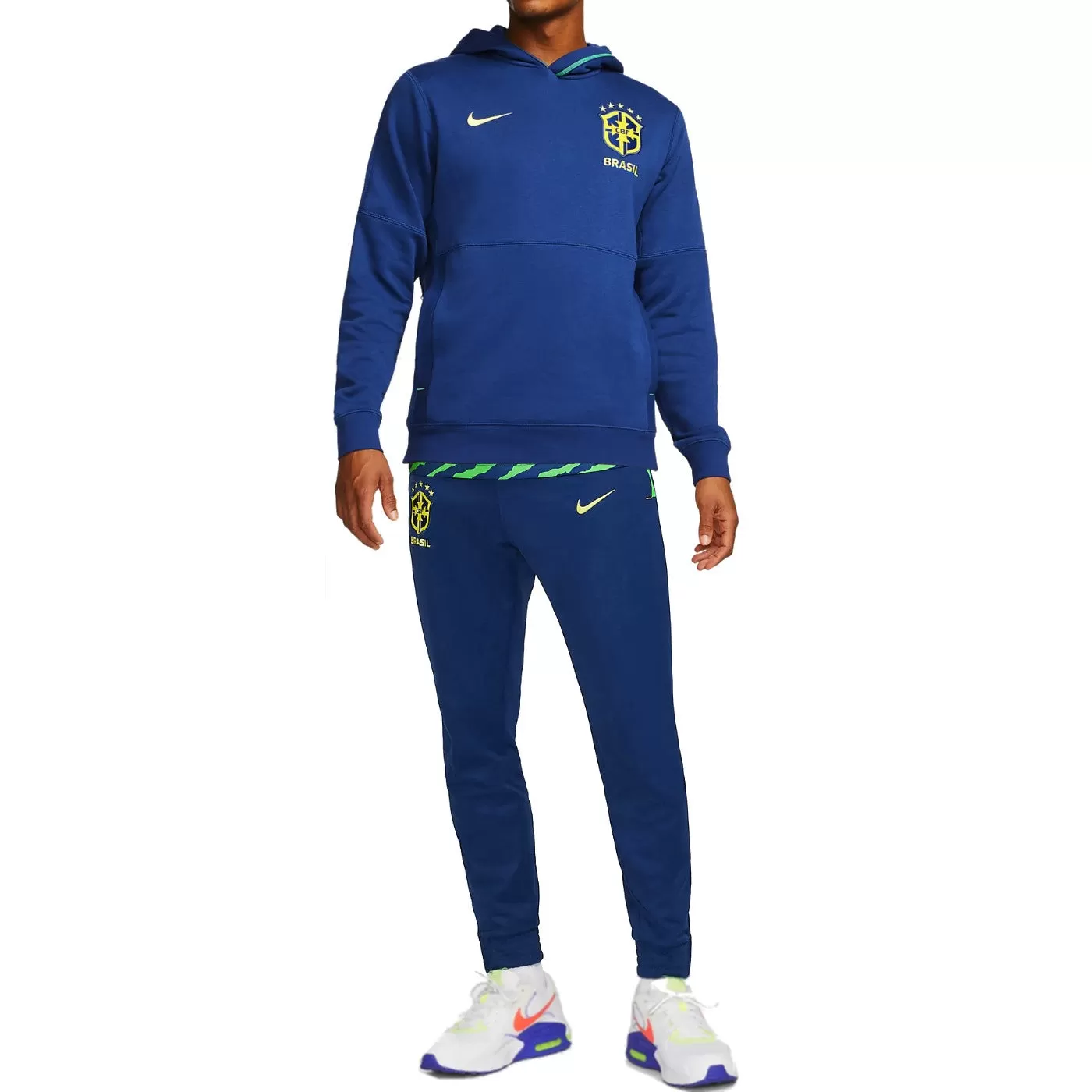 Brazil national team Casual fleece travel tracksuit 2022/23 - Nike