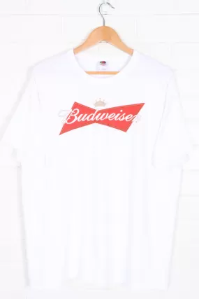 BUDWEISER Beer Big Logo T-Shirt (XL)