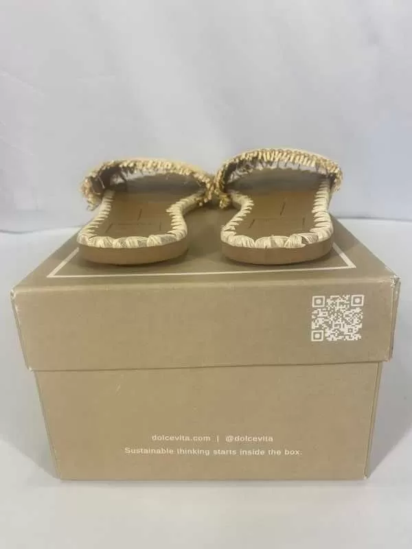 CAMINO SANDALS LT NATURAL RAFFIA - re:vita