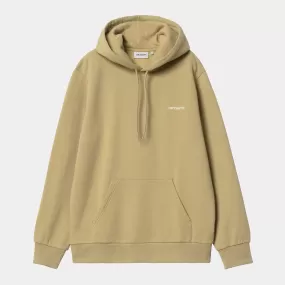 Carhartt Hooded Script  Embroidery Sweat - Agate