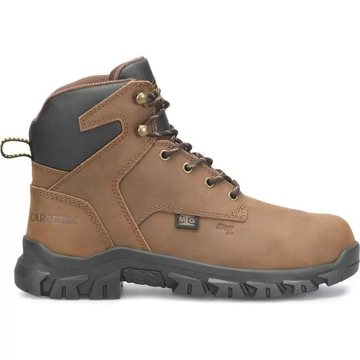 Carolina Men's Gruntz 6 ST Internal Metguard Work Boot -Brown- CA3594