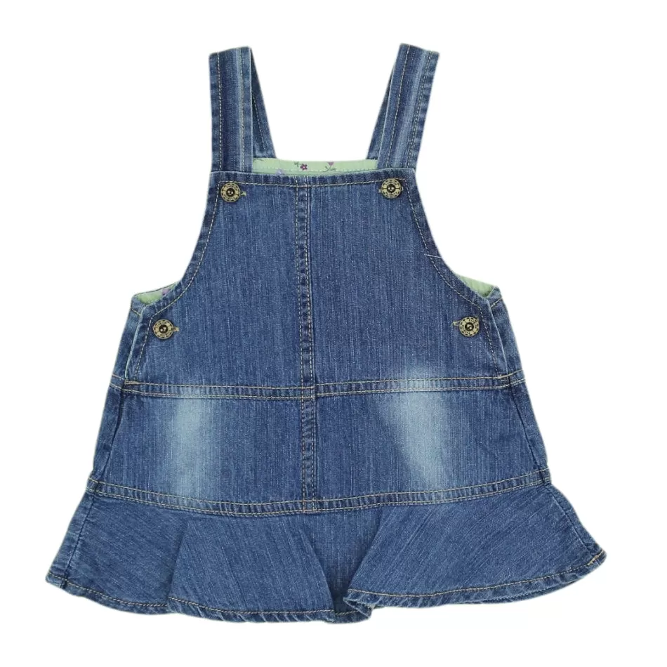 Chambray Dungaree Skirt