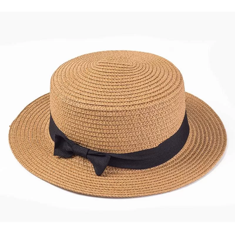 CHLOE'S CLOCHE STRAW HAT