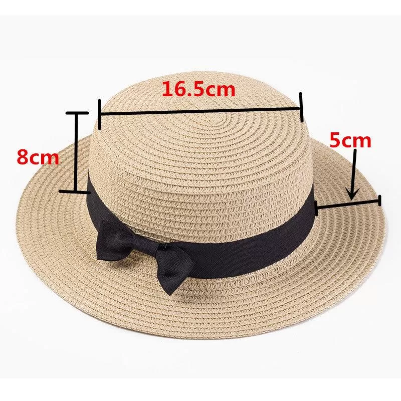 CHLOE'S CLOCHE STRAW HAT