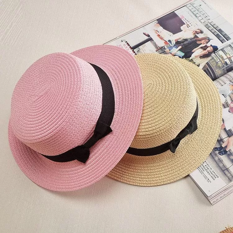 CHLOE'S CLOCHE STRAW HAT