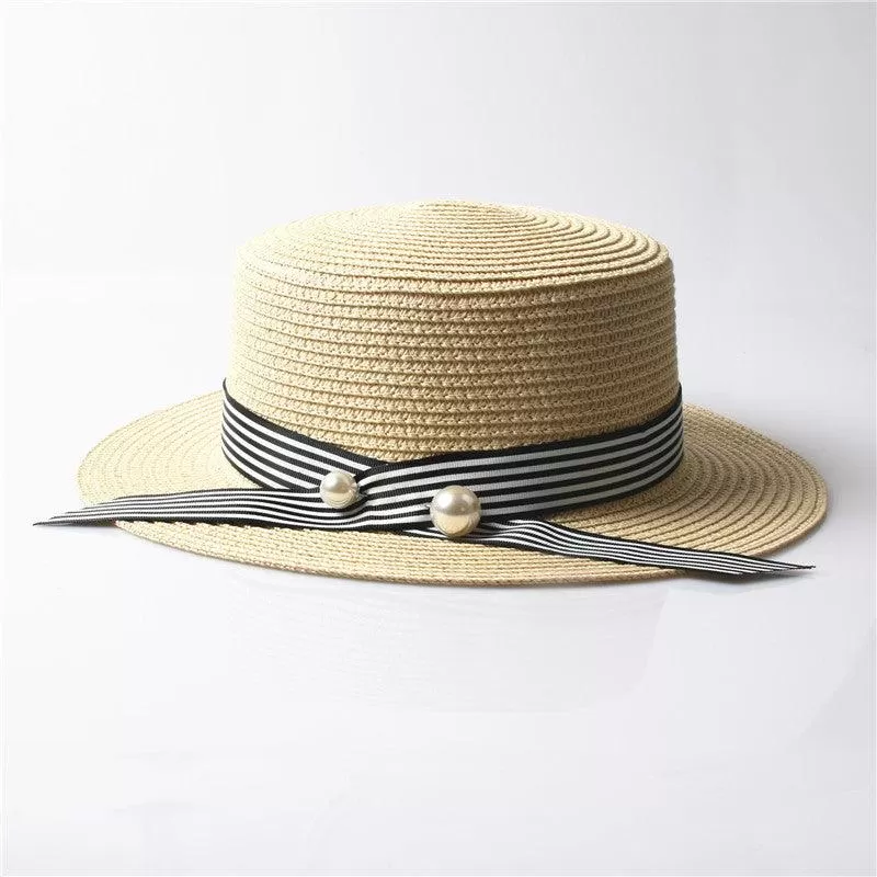 CHLOE'S CLOCHE STRAW HAT