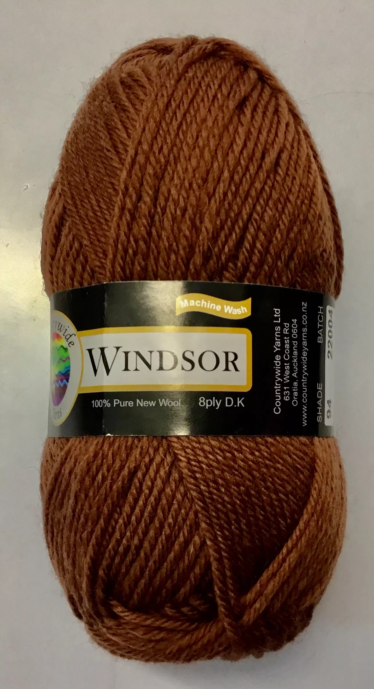 Countrywide New Zealand Windsor DK/8ply Yarn