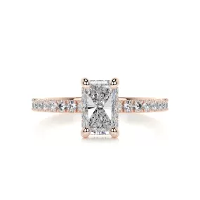 Deborah Diamond Engagement Ring -14K Rose Gold