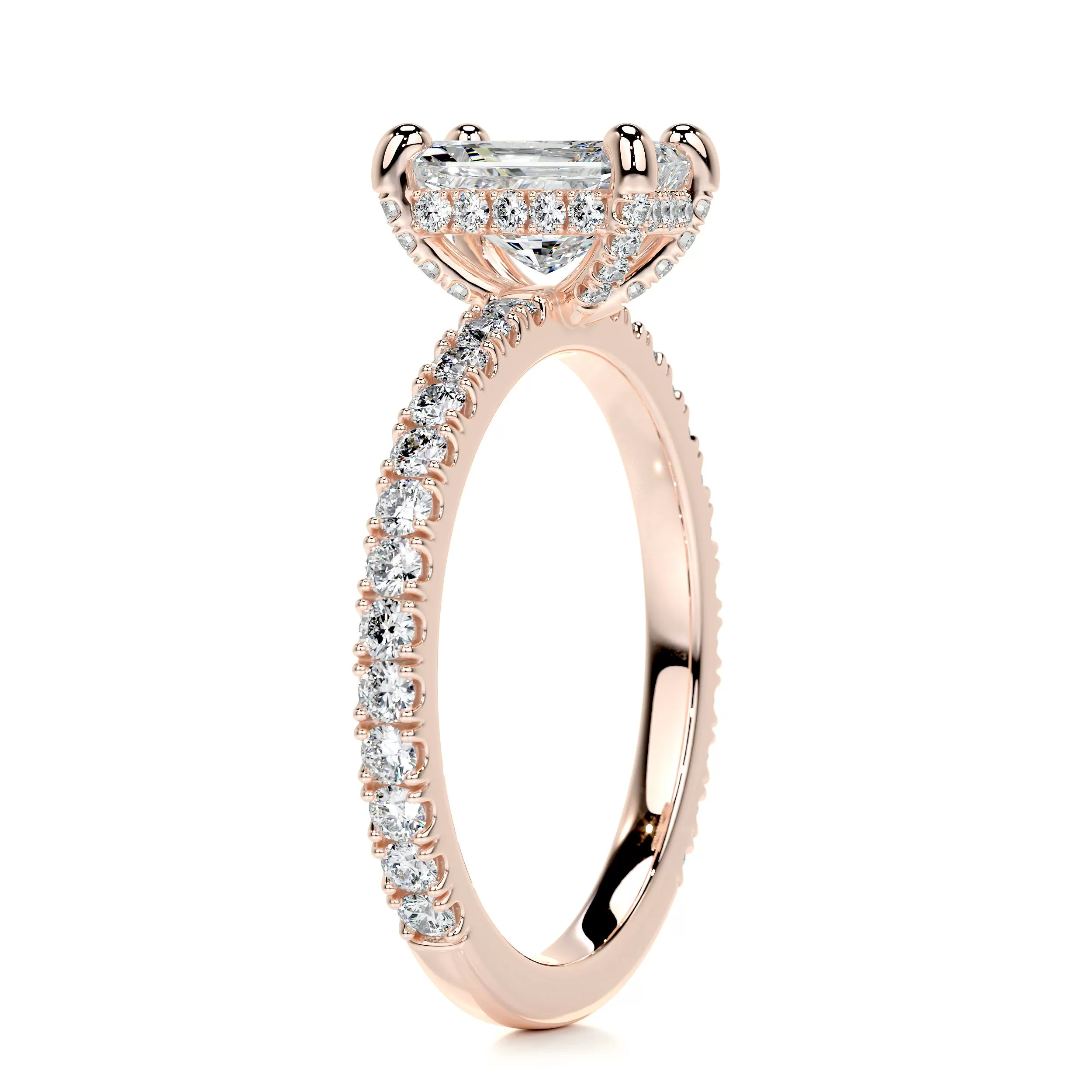 Deborah Diamond Engagement Ring -14K Rose Gold