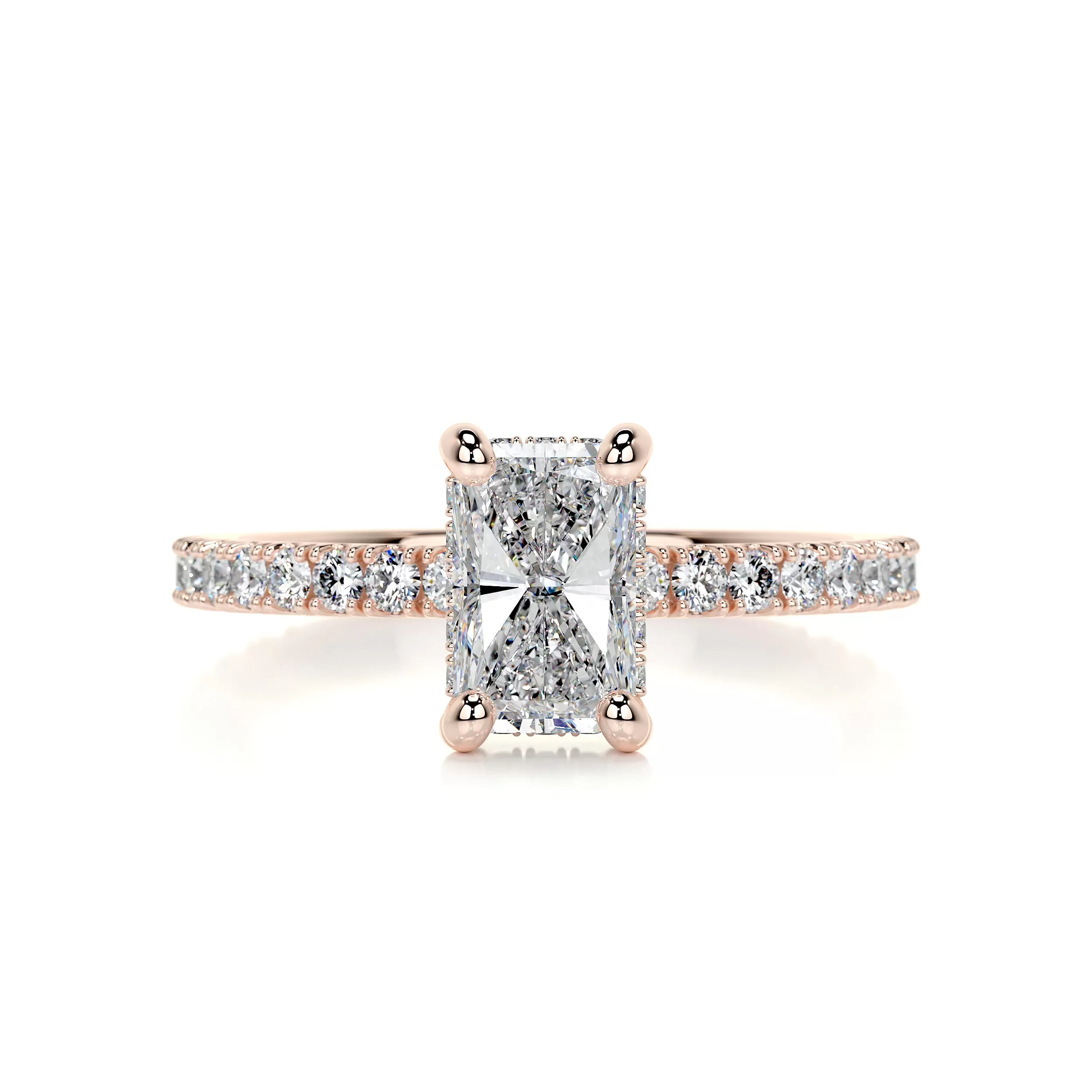 Deborah Diamond Engagement Ring -14K Rose Gold