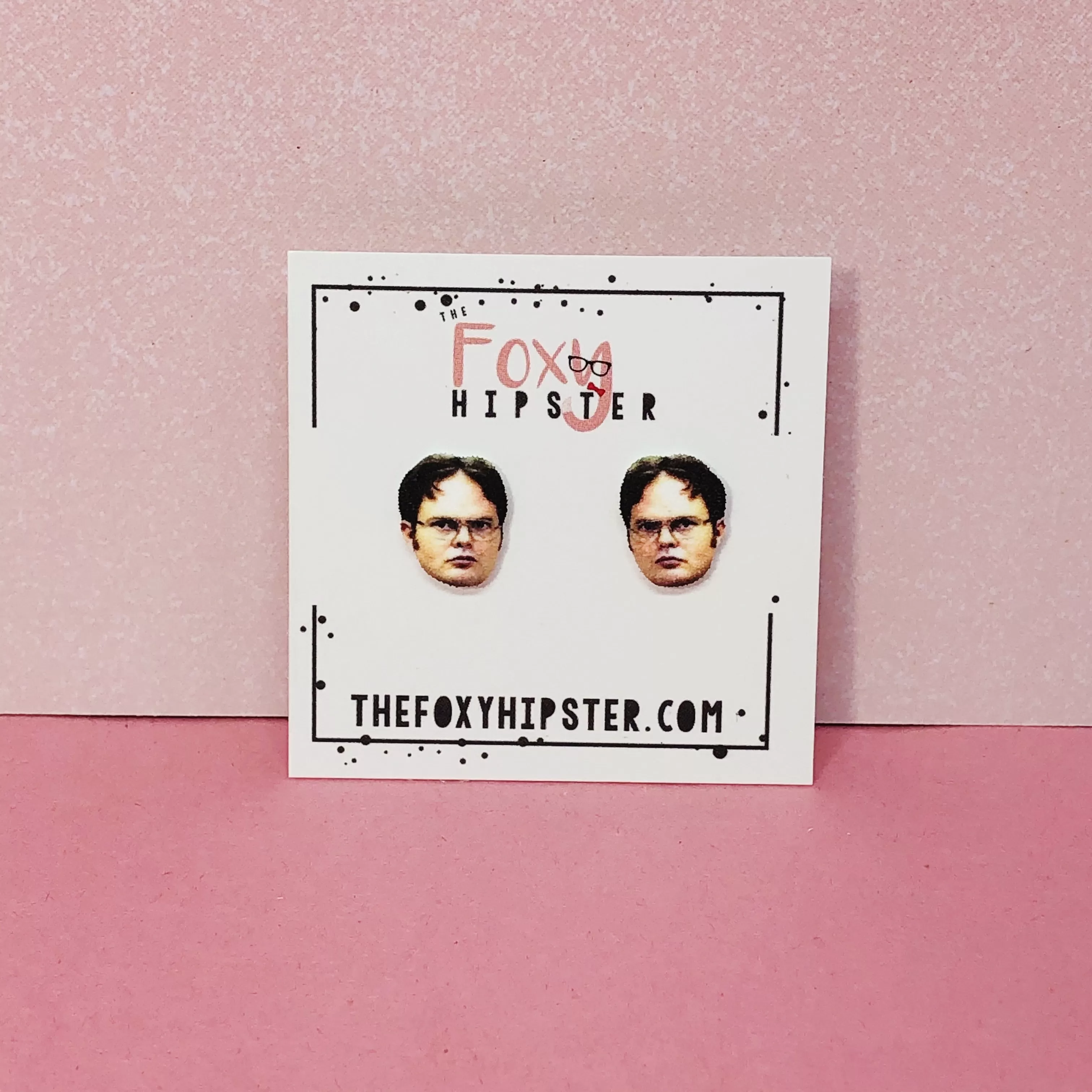 Dwight Schrute Stud Earrings The Office