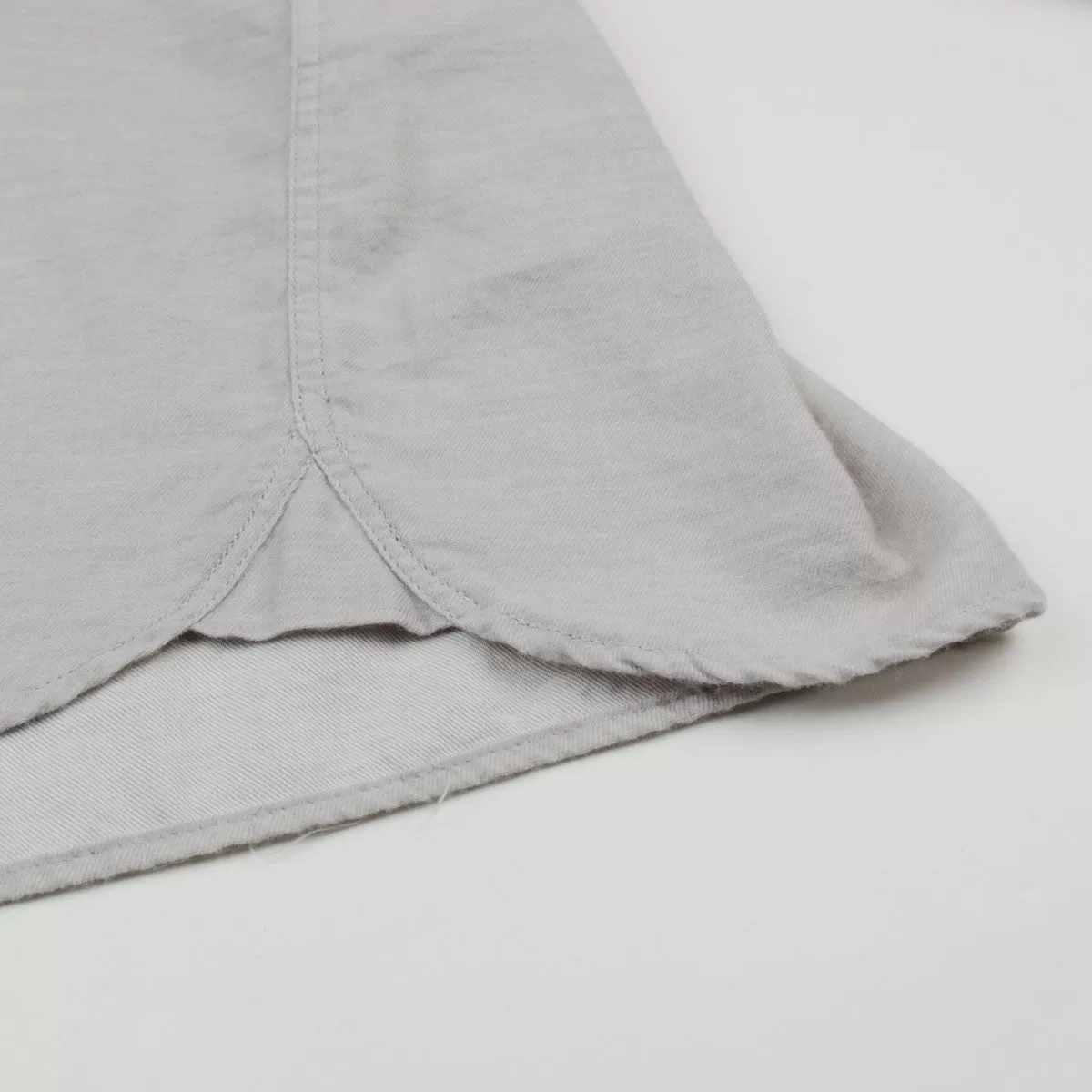 Ecole de Pensée - Home Shirt - Grey Wool Melange