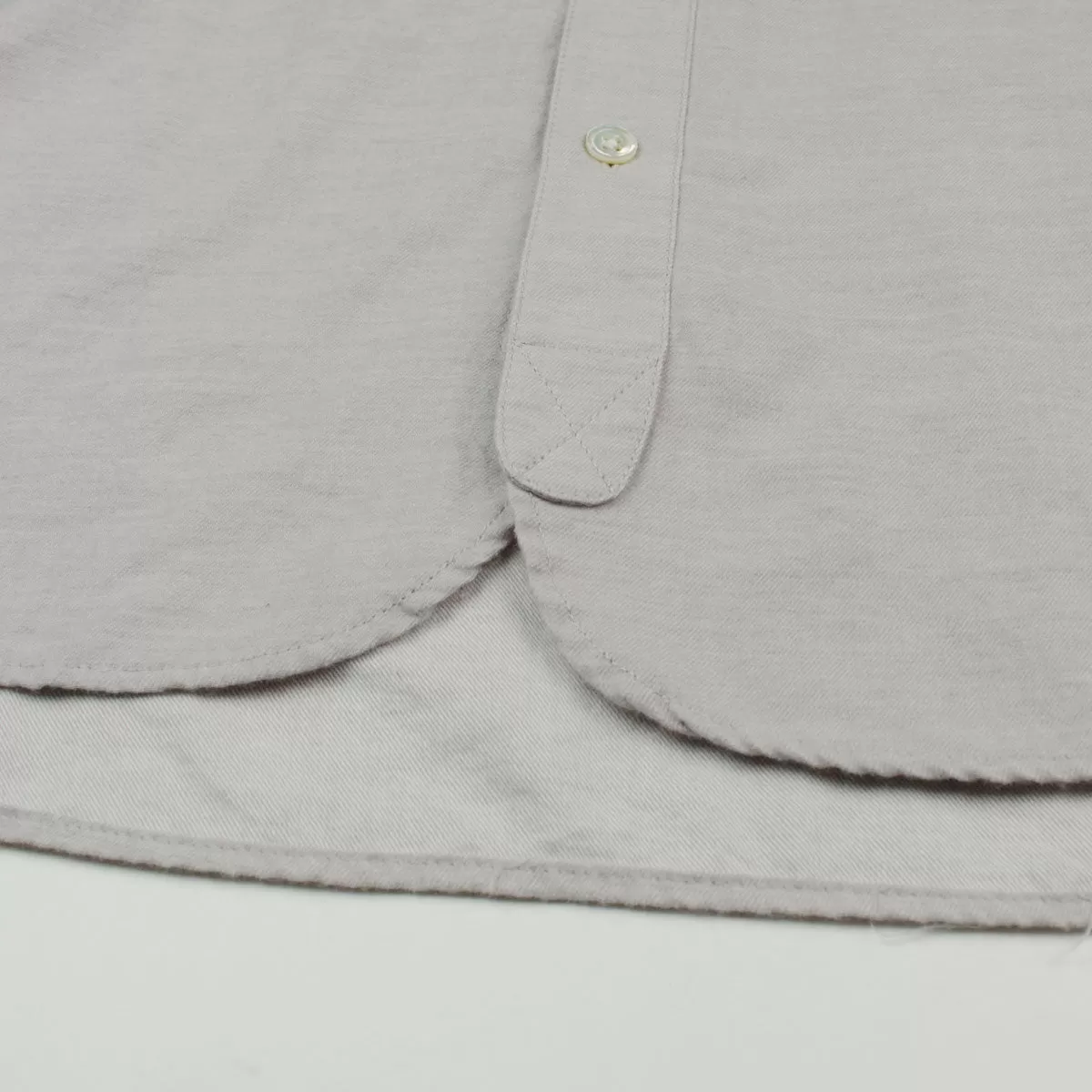 Ecole de Pensée - Home Shirt - Grey Wool Melange