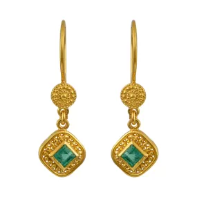 Empress Anastaso Byzantine Gold Earrings