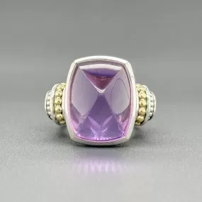 Estate Lagos SS 18 Amethyst Cocktail Ring