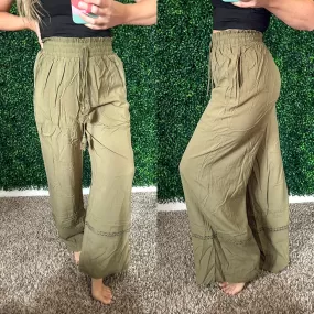 Exciting Escapade Wide Leg Pants