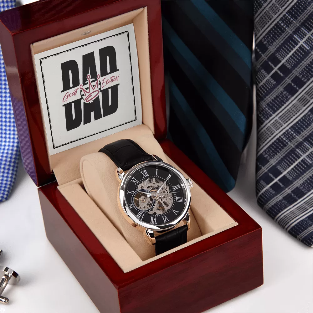 For the Greatest Dad of All Time - Men's Openwork Watch