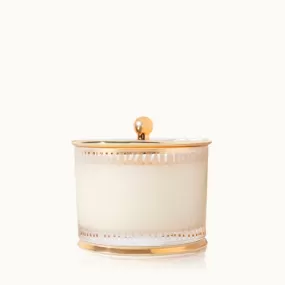 Frasier Fir Gilded Frosted Wood Grain Candle