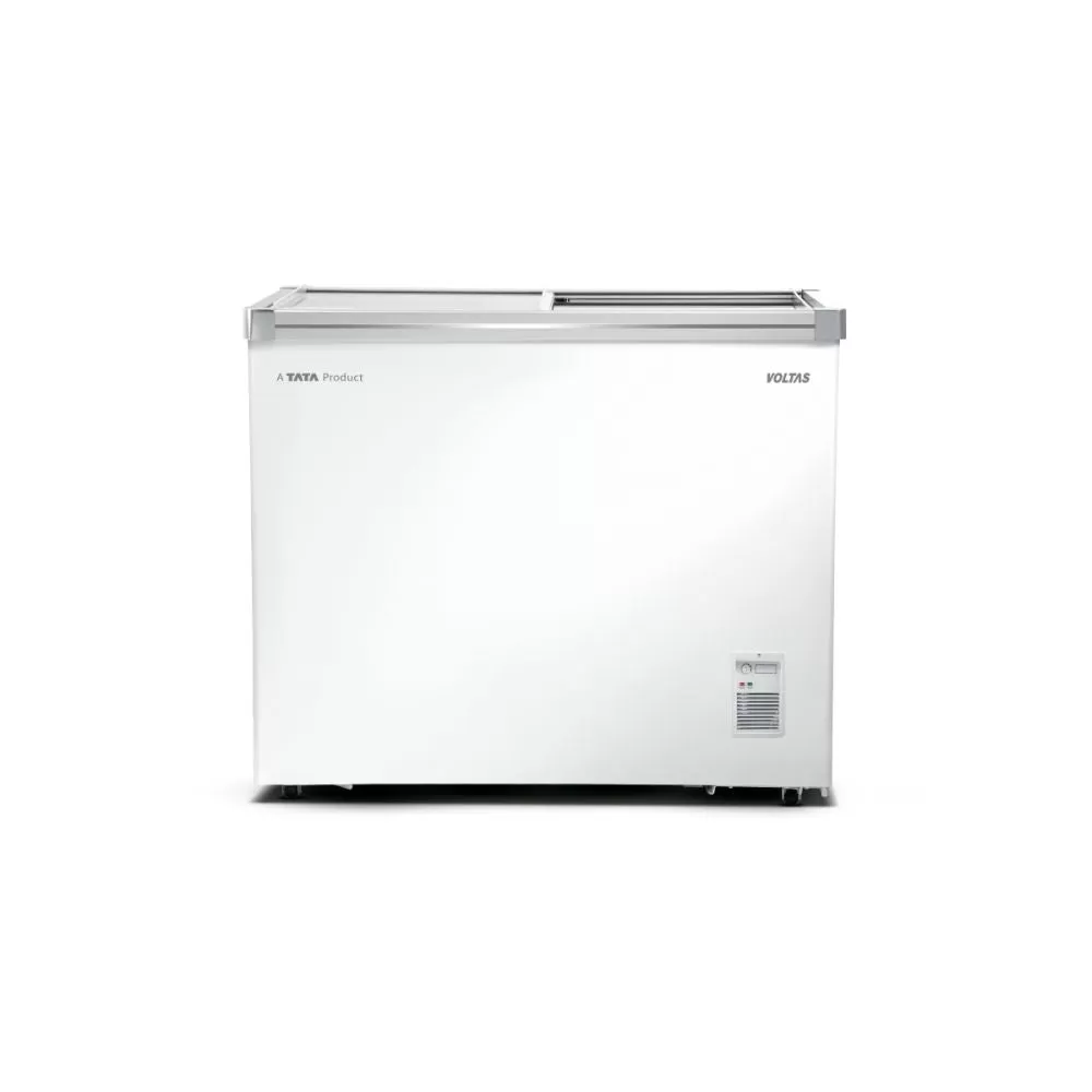 Freezer Glass Top 320 Double Door