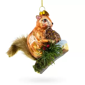 Gather Your Nuts Resourceful Squirrel Ornament