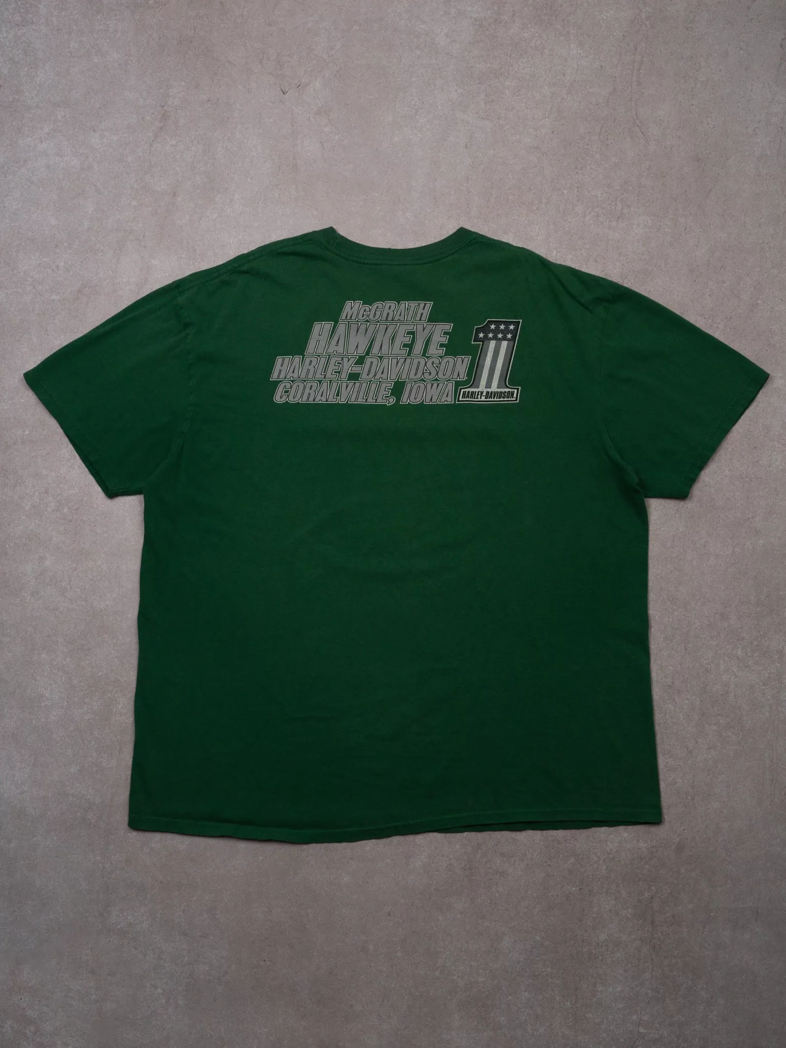 Green Harley Davidson Courville Iowa Tee (XL)