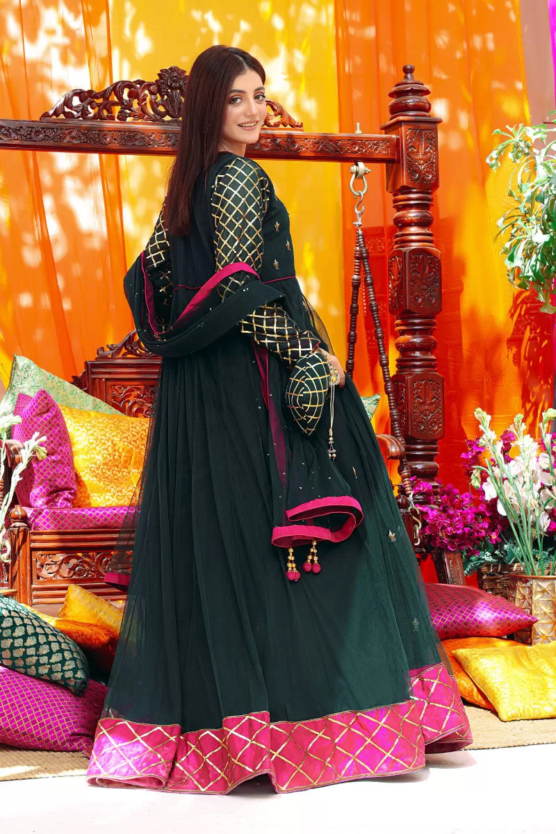 Handwork Embroidered Long Maxi | SHENDI | M202155