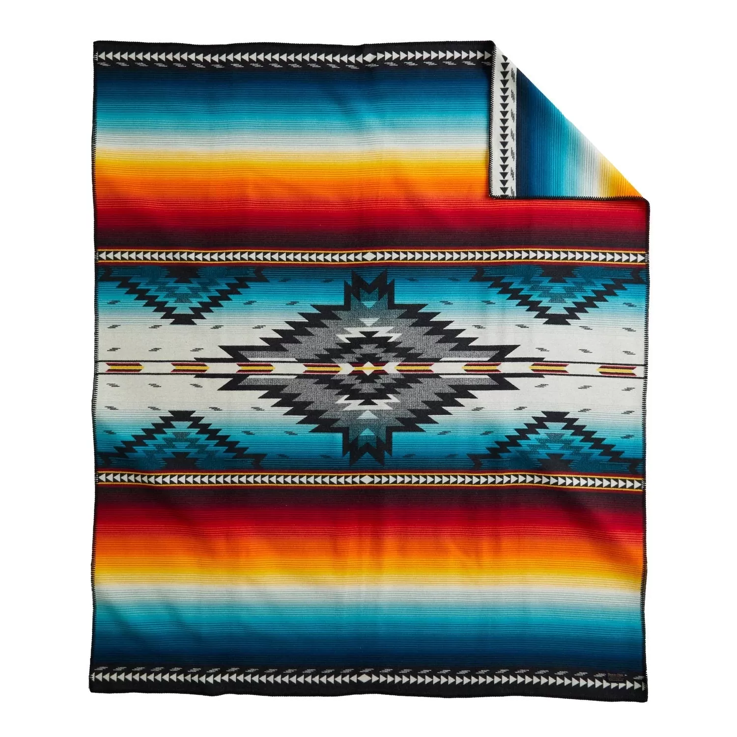 Jacquard Blanket, Saltillo Sunset