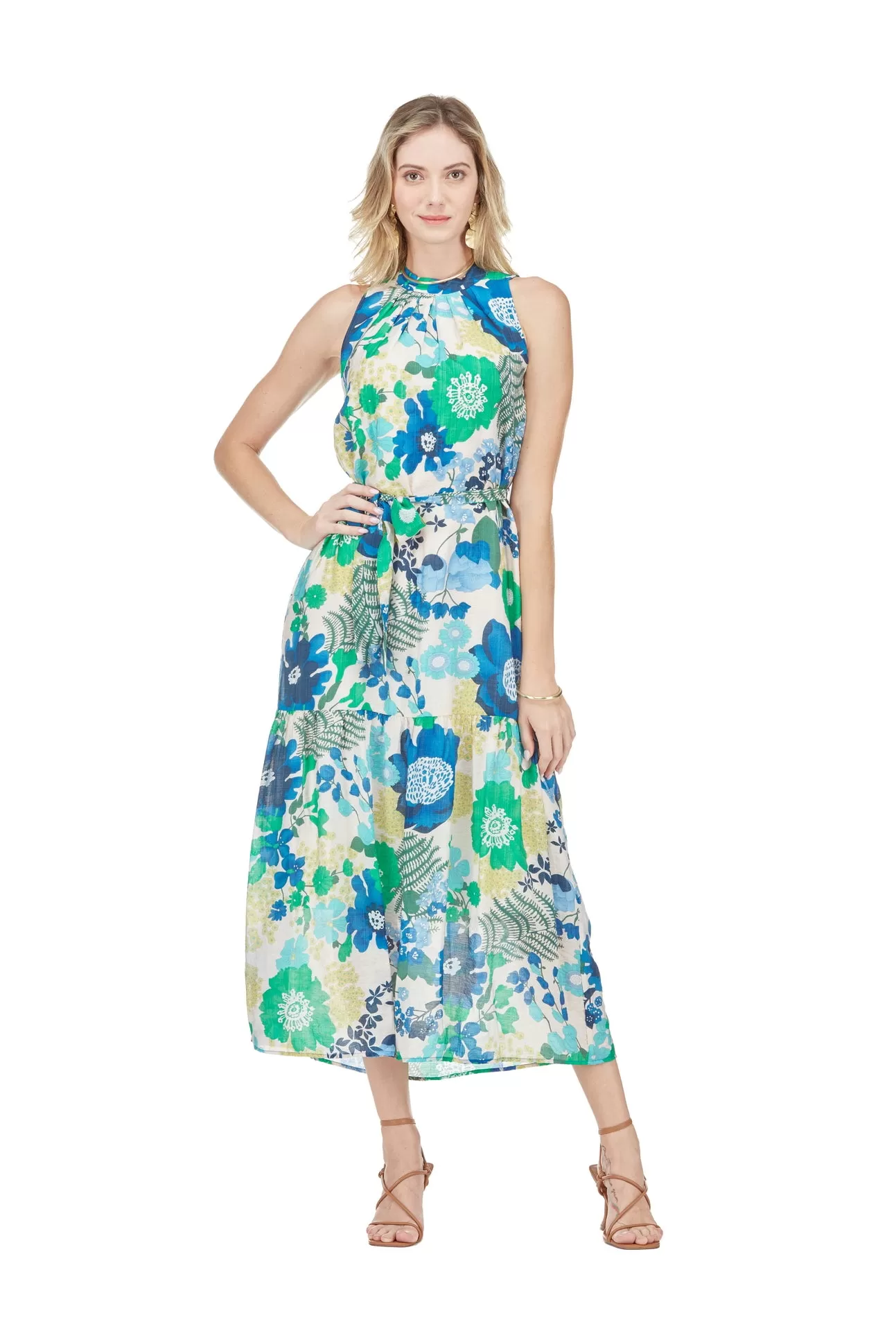 JADE ‘Dahillas Print Maxi Dress’